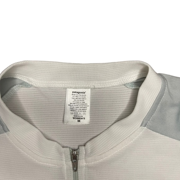 Patagonia Women's Half-Zip Sleeveless Top Activewear Cycling Shirt Size Medium ✨ - Picture 3 of 4